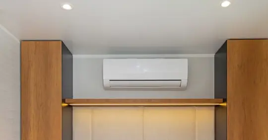 A ductless AC unit