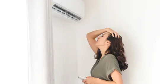 Overworking AC unit